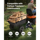 Dump Trailer 500 lbs 10 Cu. Ft Tow Behind Plastic Garden ATV Trailer Cart by HouseOfZazla