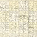Vintage Map of Aurora County, South Dakota 1930