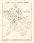 Vintage Map of Belle Fourche, South Dakota 1949