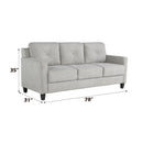 Horatio Chenille 3-Seater Sofa by HouseOfZazla