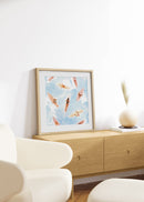 Natural Oak Glass Square Picture Frame