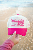 Wonderfully Made - Hot Pink Vintage Trucker Hat