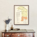 Vintage Custer State Park SD Map 1940