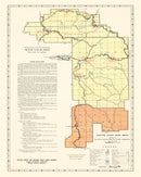 Vintage Custer State Park SD Map 1940