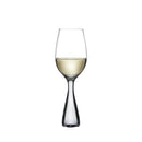 Wine Party Set of 2 White Wine Glasses by NUDE USA