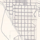 Vintage Map of Sturgis, South Dakota 1969
