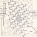 Vintage Map of Spearfish, South Dakota 1969