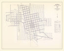 Vintage Map of Spearfish, South Dakota 1969