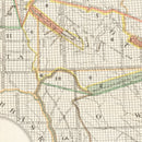 Vintage Native American Reservations Map 1897
