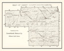 Vintage Map of Grant County, South Dakota 1900