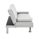 Futon Sofa Bed With Armrest Two Holders by HouseOfZazla