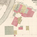 Vintage Map of Chamberlain, South Dakota 1890