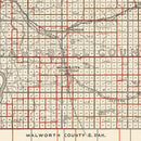 Vintage Map of Campbell County, South Dakota 1900