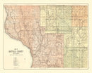 Vintage Map of Buffalo County, South Dakota 1917