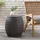 Outdoor Wicker Patio Side Table