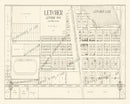 Vintage Map of Letcher, South Dakota 1884