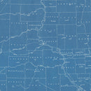 Vintage Map of South Dakota 1930