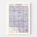Vintage Map of Turner County, South Dakota 1909