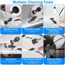 2500W Handheld Steamer – High-Pressure Cleaner with 9 Accessories & 6 Steam Levels