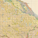 Vintage Map of Lac Qui Parle County, Minnesota 1924
