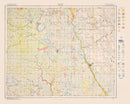 Vintage Map of Jackson County, Minnesota 1923