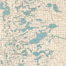 Vintage Map of Ottertail County, Minnesota 1920