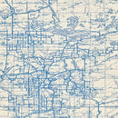 Vintage Map of St. Louis County, Minnesota 1920