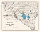 Vintage Map of Nicollet County, Minnesota 1913