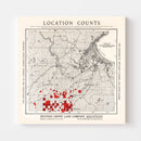 Vintage Map of Carlton County, Minnesota 1919
