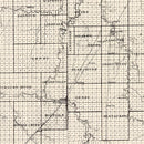 Vintage Map of Koochiching County, Minnesota 1919