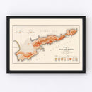 Vintage Pigeon Point, MN Map 1910