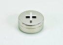 Round Covered Box With Cross On Lid by creativegiftsdirect