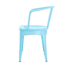Lourdes 3 PC KD Metal Patio Furniture Set - Matte by HouseOfZazla