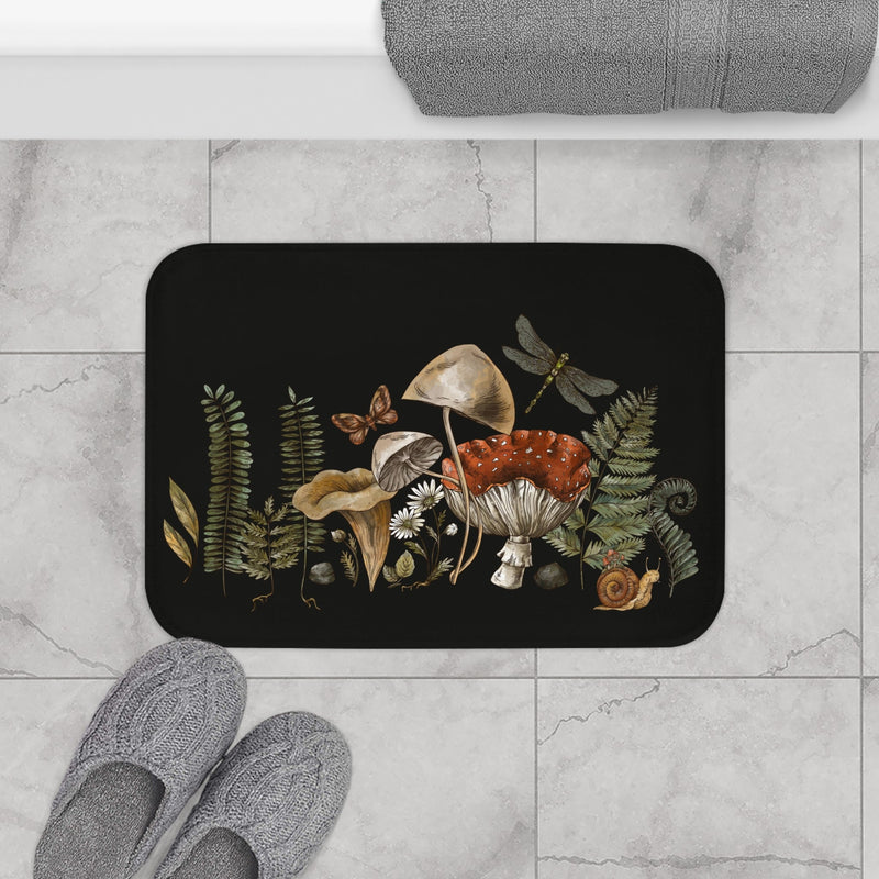 "Dark Forest" Microfiber Bath Mat