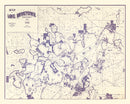 Vintage Map of Lake Minnetonka, Minnesota 1896