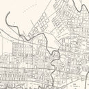 Vintage Map of Chester, Pennsylvania 1929