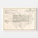 Vintage Map of New Ulm, Minnesota 1929