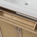 Bathroom Vanity With Double Sink, Large Storage Space by HouseOfZazla