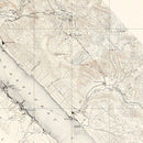 Vintage Map of Juneau, Alaska 1918