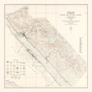 Vintage Map of Juneau, Alaska 1918