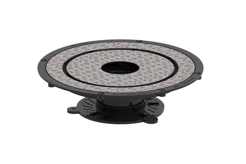 GURU SQUARE DRAIN CONNECTOR KIT ABS