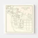 Vintage Campus Map of University of Minnesota 1930