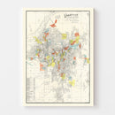 Vintage Leadville Mining District Map 1901