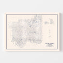 Vintage Map of Cotton County, Oklahoma 1936
