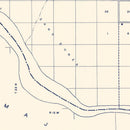 Vintage Map of Woods County, Oklahoma 1936