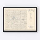 Vintage Map of Garfield County, Oklahoma 1936