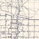 Vintage Map of Comanche County, Oklahoma 1936