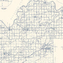 Vintage Map of Haskell County, Oklahoma 1936
