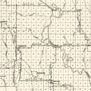 Vintage Map of Wagoner County, Oklahoma 1915