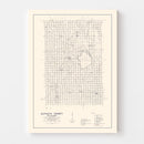 Vintage Map of Alfalfa County, Oklahoma 1936